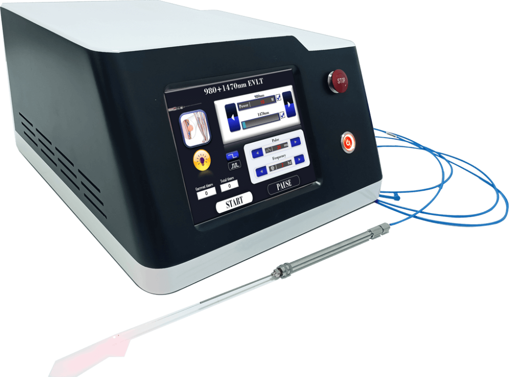 Endovenous Laser Therapy (EVLT) Machine for Varicose Veins Surgery Technology