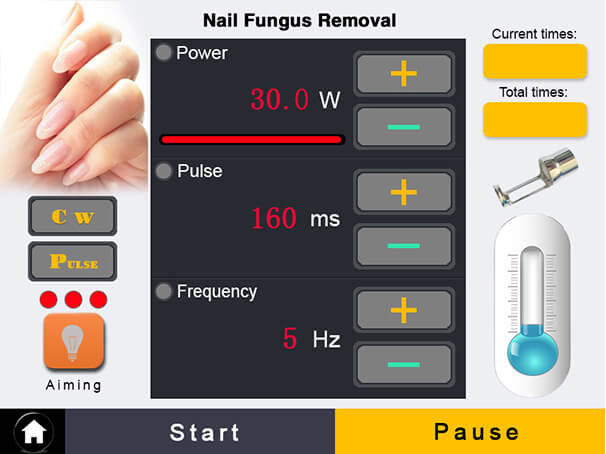Advanced-Operation-Touchscreen-Nail-Fungus-Removal